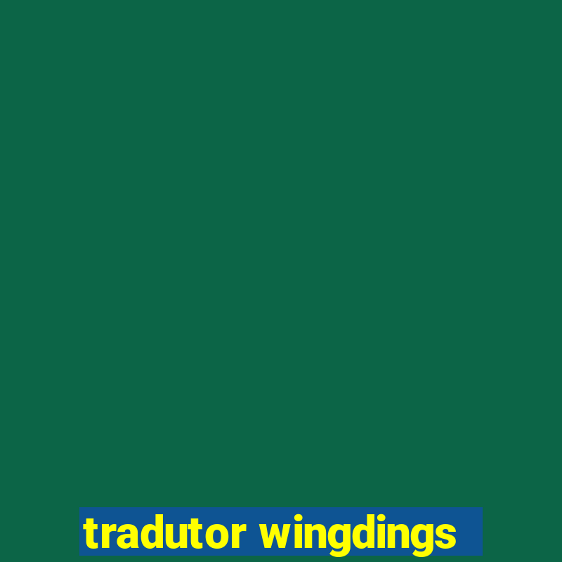 tradutor wingdings